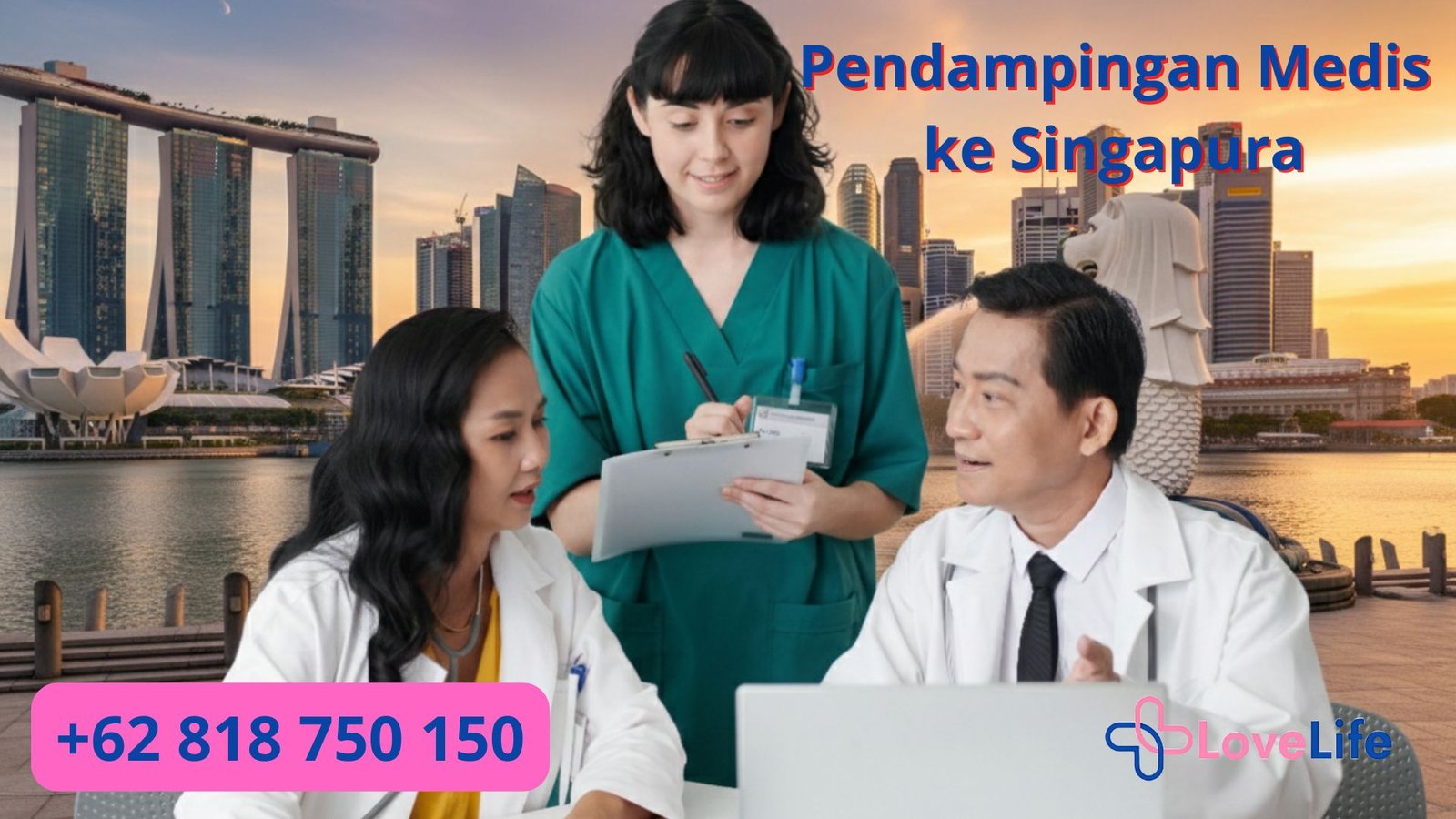 Pendampingan Medis ke Singapura
