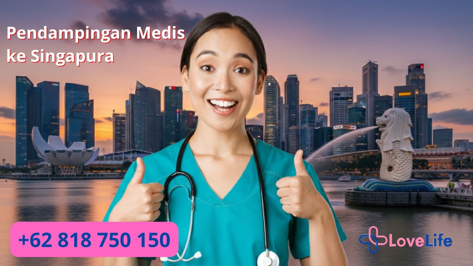 Pendampingan Medis ke Singapura